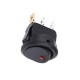 20PCS 3Pin 20A 12V Round Rocker Toggle Switch with LED Light Blue Yellow Red Green Light On-Off Control Switch