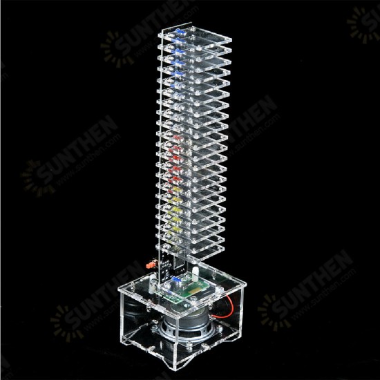 21 Segment Crystal Column Audio Frequency Spectrum Audio Control Bulk Electronic DIY Production SCM Kit