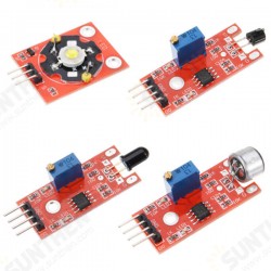 24 In 1 Sensor Module Board Starter Kits Plastic Bag Package 24 In 1 Sensor Module Board Starter Kits Plastic Bag Package