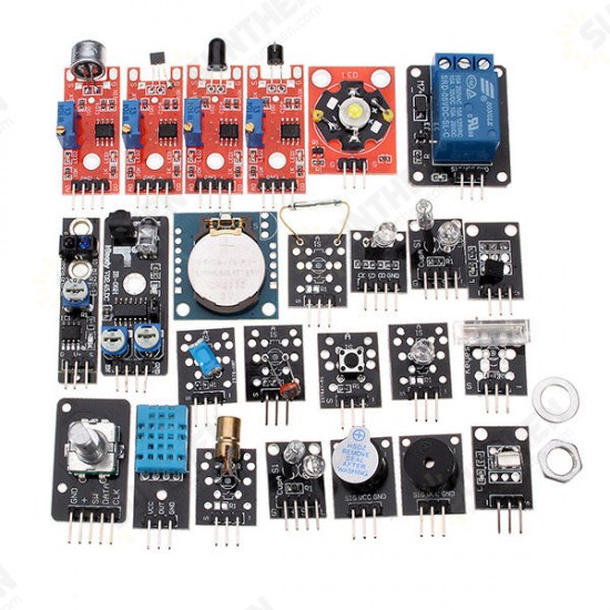 24 In 1 Sensor Module Board Starter Kits Plastic Bag Package