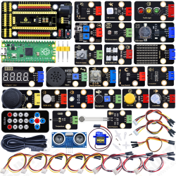 24 in 1 Sensor Kit Getting Started with Raspberry Pi Pico Development Board Basics MicroPython Programming 24 in 1 Sensor Kit Getting Started with Raspberry Pi Pico Development Board Basics MicroPython Programming