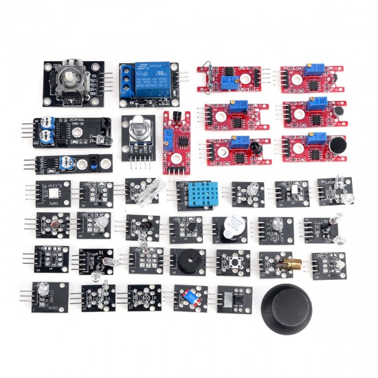 45 IN 1/37 IN 1 Sensor Module Starter Kits Set For Arduino Raspberry Pi Education Bag Package