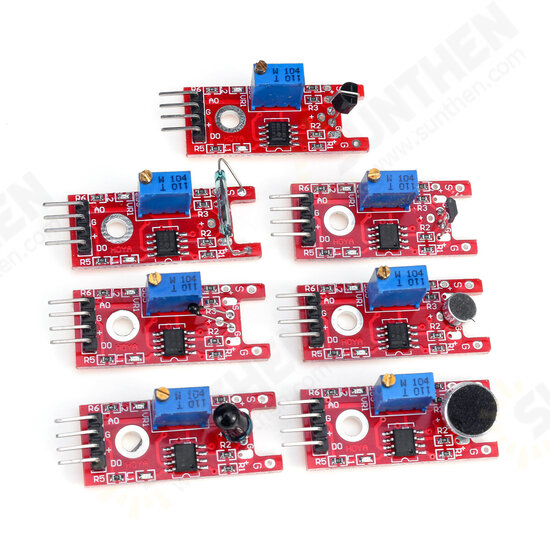 45 IN 1/37 IN 1 Sensor Module Starter Kits Set For Arduino Raspberry Pi Education Bag Package