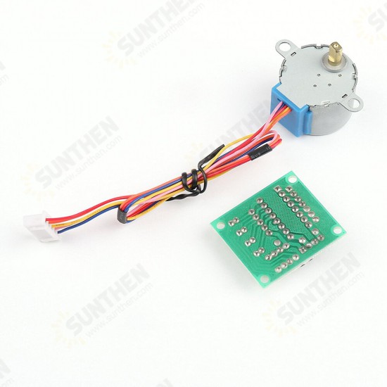 5 Set Arduio DIY Kit ULN2003 Driver Module Board+28BYJ-48 5V 12V Reduction Step Motor Gear Stepper Motor 4 Phase Step Motor