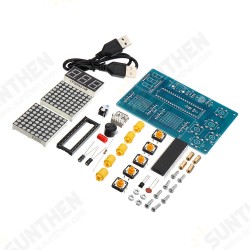 51 Chip Game Console Electronic Production DIY Kit Play Game Design Board Module 51 Chip Game Console Electronic Production DIY Kit Play Game Design Board Module