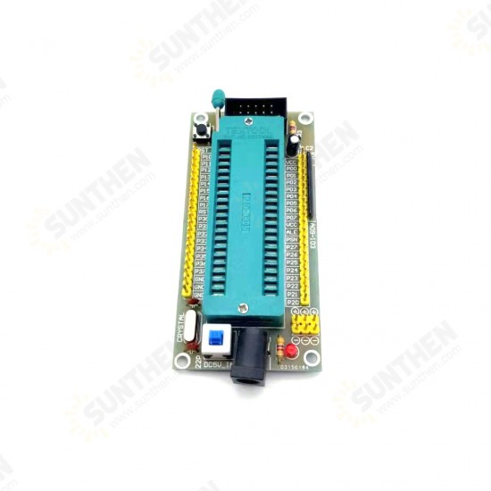 51 Single Chip Microcomputer Minimum System Board DIY Kit Development Board Learning Board 40P Locking Seat with Movable Seat