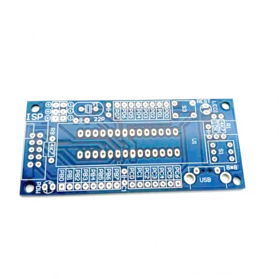 51 Single Chip Microcomputer Minimum System Board DIY Kit Development Board Learning Board 40P Locking Seat with Movable Seat