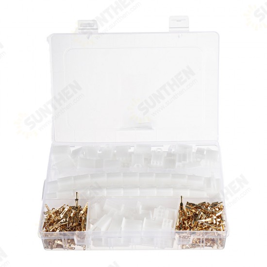 580pcs 50 Sets of 2.8mm 23469 Pin Terminal Connector for Automobile and Motorcycle