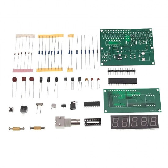 7V-9V 50mA DIY High Sensitivity Frequency Meter Kit frequency 1Hz-50MHz Counter Cymometer Measurement Tester Module