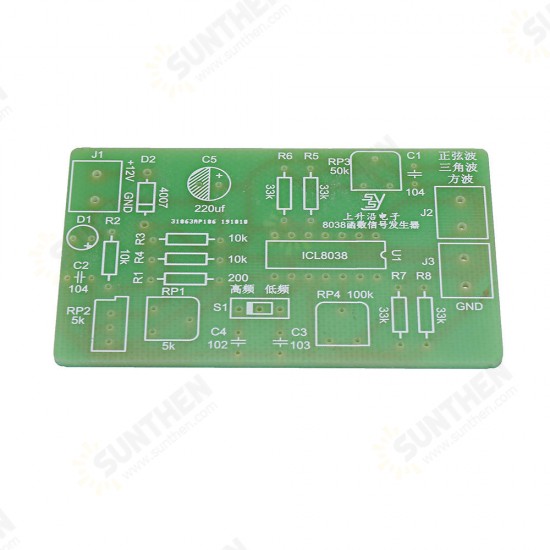 8038 Function Signal Generator DIY Waveform Generator Kit Electronic DIY Production Parts