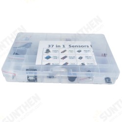 37 In 1/45 In 1 Sensor Kits Ultimate Starter Kit For Arduino Raspberry Pi Beginner Learning Sensor Module Suit with Plastic Case 37 In 1/45 In 1 Sensor Kits Ultimate Starter Kit For Arduino Raspberry Pi Beginner Learning Sensor Module Suit with Plastic Case