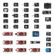 37 In 1/45 In 1 Sensor Kits Ultimate Starter Kit For Arduino Raspberry Pi Beginner Learning Sensor Module Suit with Plastic Case