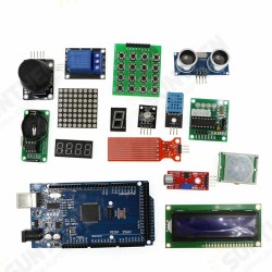Mega2560 R3 Starter Kit Motor Servo RFID Ultrasonic Ranging Relay LCD for Arduino Mega2560 R3 Starter Kit Motor Servo RFID Ultrasonic Ranging Relay LCD for Arduino