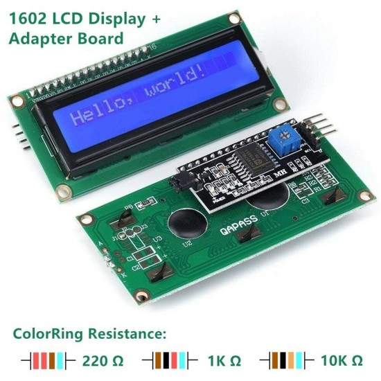 Module Sensor Kit For Arduino with 0.96inch OLED 1602 LCD Display Relay Servo Motor DHT11 for Starter Projects