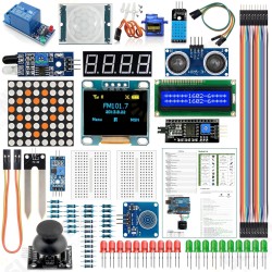 Module Sensor Kit For Arduino with 0.96inch OLED 1602 LCD Display Relay Servo Motor DHT11 for Starter Projects Module Sensor Kit For Arduino with 0.96inch OLED 1602 LCD Display Relay Servo Motor DHT11 for Starter Projects