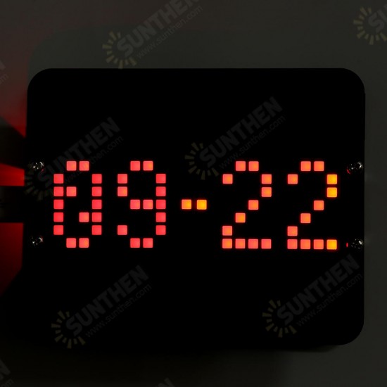 Assembled DIY Creative Gravity Sensor Alarm Clock Programmable Smart Clock