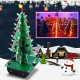 DIY Christmas Tree LED Flashing Light Kit Circuit Board Mould Green Xmas