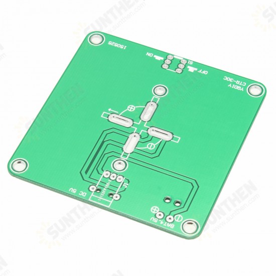 DIY Christmas Tree LED Flashing Light Kit Circuit Board Mould Green Xmas