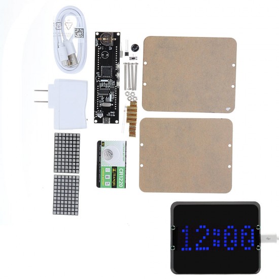 DIY Creative Gravity Sensor Clock Programmable Smart Clock Kit