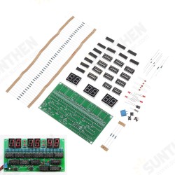 DIY Electronic Kit 6 Bit Digital Circuit Clock Production Kit Skill Contest Training Materials DIY Electronic Kit 6 Bit Digital Circuit Clock Production Kit Skill Contest Training Materials