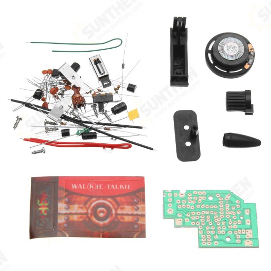 DIY Electronic Walkie-talkie Production Kit Starter Kits Welding Experiment Training Kit