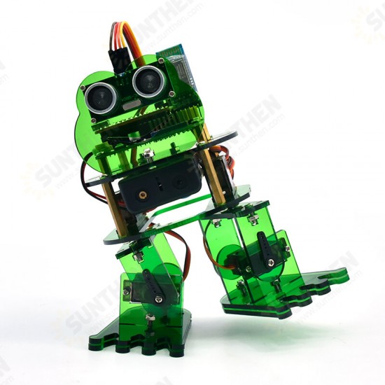 DIY Frog Dancing Robot Kit Walking Dance for Mixly Graphic Programming Maker STEAM Education