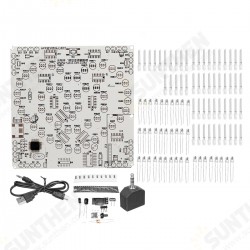DIY Full-color RGB Heart-shaped LED Flashing Kit Electronic Kit DIY Full-color RGB Heart-shaped LED Flashing Kit Electronic Kit