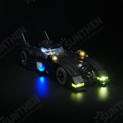DIY LED Light Lighting Kit ONLY For LEGO 40433 1989 BatMobile Mini Version Car Brick DIY LED Light Lighting Kit ONLY For LEGO 40433 1989 BatMobile Mini Version Car Brick