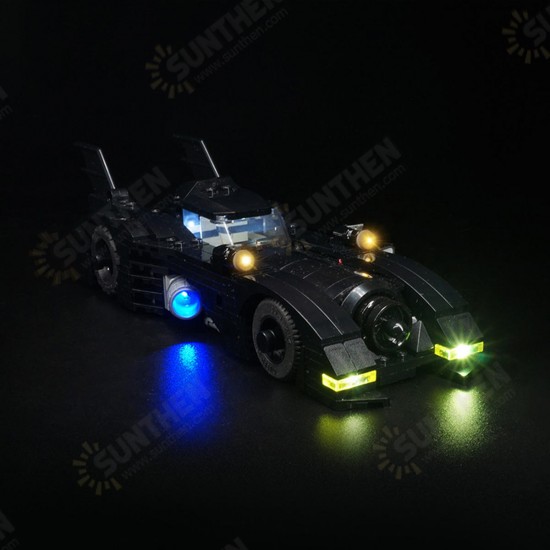 DIY LED Light Lighting Kit ONLY For LEGO 40433 1989 BatMobile Mini Version Car Brick