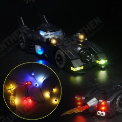 DIY LED Light Lighting Kit ONLY For LEGO 40433 1989 BatMobile Mini Version Car Brick DIY LED Light Lighting Kit ONLY For LEGO 40433 1989 BatMobile Mini Version Car Brick
