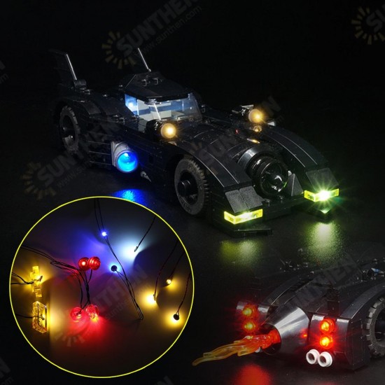 DIY LED Light Lighting Kit ONLY For LEGO 40433 1989 BatMobile Mini Version Car Brick