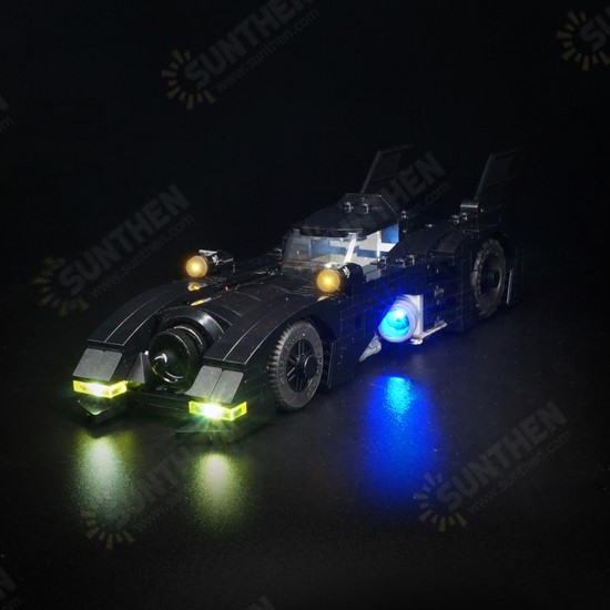 DIY LED Light Lighting Kit ONLY For LEGO 40433 1989 BatMobile Mini Version Car Brick