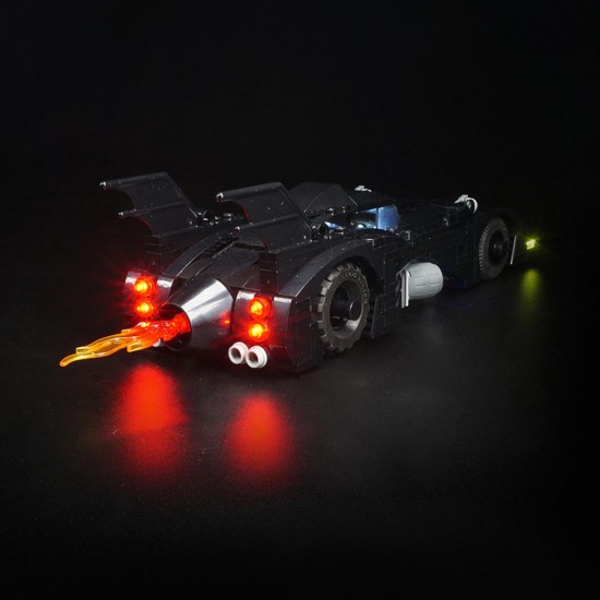 DIY LED Light Lighting Kit ONLY For LEGO 40433 1989 BatMobile Mini Version Car Brick