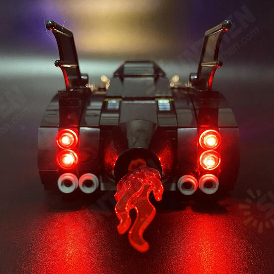 DIY LED Light Lighting Kit ONLY For LEGO 40433 1989 Mobile Mini Version Car Bricks