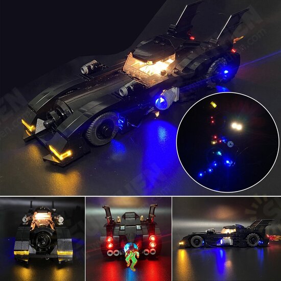 DIY LED Light Lighting Kit ONLY For LEGO 40433 1989 Mobile Mini Version Car Bricks