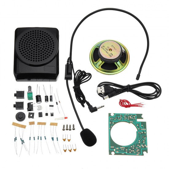 DIY Speaker Kit Loudspeaker Module with Waist Strap