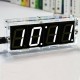 DIY 4 Digit LED Electronic Clock Kit Temperature Light Control Version