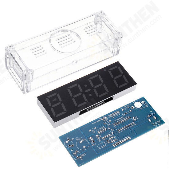 Colorful Digital Clock Electronic Production Kit DIY Parts Component Kit Electronic Watch Welding Experiment