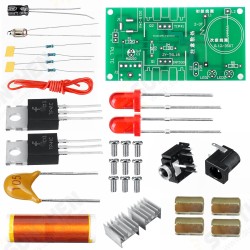 DIY Mini Tesla Coil Module Unassembled 15W DC 15-24V 2A Plasma Speaker Electronic Kit DIY Mini Tesla Coil Module Unassembled 15W DC 15-24V 2A Plasma Speaker Electronic Kit