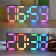 Large Size Rainbow Color Digital Tube DS3231 Clock DIY Kit