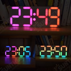 Large Size Rainbow Color Digital Tube DS3231 Clock DIY Kit Large Size Rainbow Color Digital Tube DS3231 Clock DIY Kit