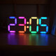 Large Size Rainbow Color Digital Tube DS3231 Clock DIY Kit