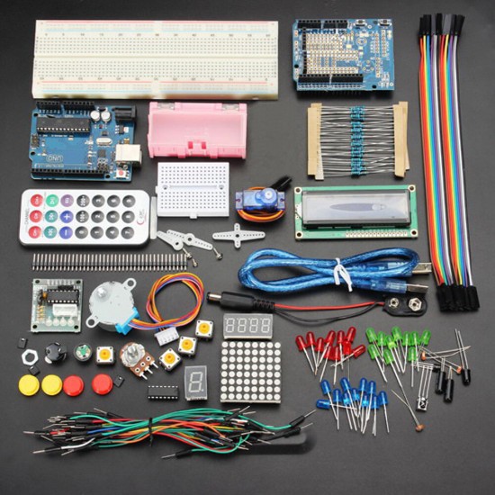 UNOR3 Basic Starter Kits No Battery Version for Arduino Carton Box Packaging(Arduino-Compatible) - Variations And Clones Which Are Software And Hardware Compatible