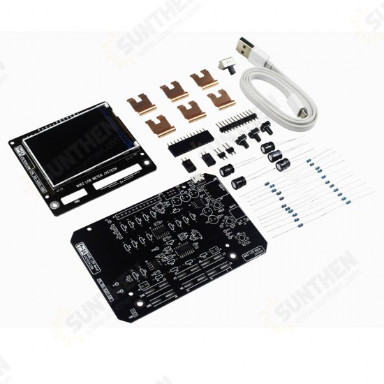 M162 LCR Meter DIY Kit Resistance Capacitance Inductance Measure 1uH - 20KH Unassembled