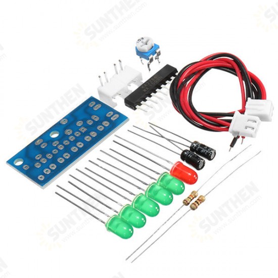 KA2284 LED Level Indicator Module Audio Level Indicator Kit Electronic Production Kit