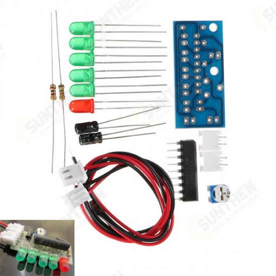 KA2284 LED Level Indicator Module Audio Level Indicator Kit Electronic Production Kit