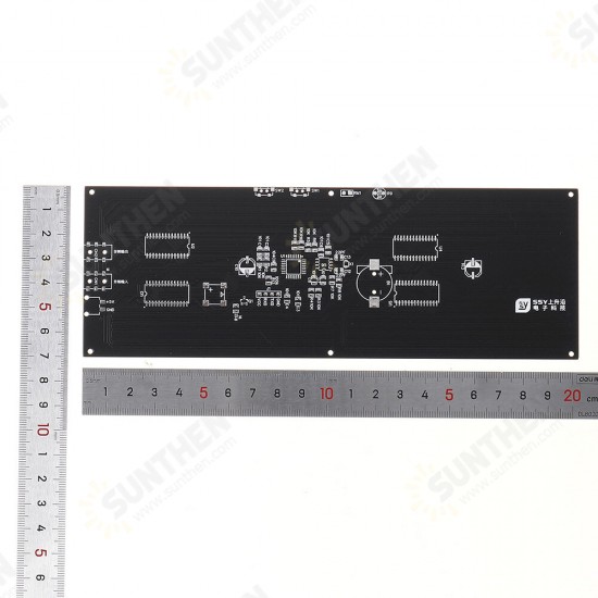 LED Music Spectrum Clock DIY Kit 512pcs LED SMD Welding Kit Electronic DIY Level Display Light Kit