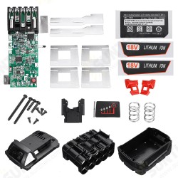 M18 Lithium Battery Plastic Case Charging Protection Circuit Board PCB For Milwaukee 18V 3.0Ah 9.0Ah Battery Box Sell Housing M18 Lithium Battery Plastic Case Charging Protection Circuit Board PCB For Milwaukee 18V 3.0Ah 9.0Ah Battery Box Sell Housing