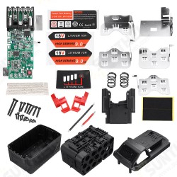 M18 Lithium Battery Plastic Case Charging Protection Circuit Board PCB For Milwaukee 18V 3.0Ah 9.0Ah Battery Box Sell Housing M18 Lithium Battery Plastic Case Charging Protection Circuit Board PCB For Milwaukee 18V 3.0Ah 9.0Ah Battery Box Sell Housing