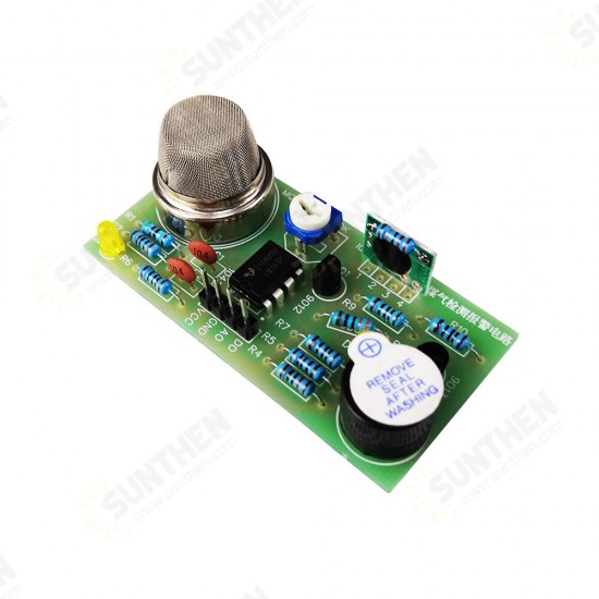 MQ-5 Gas Detection Alarm Circuit Sound and Light Electronic Teaching Training DIY Parts Production Sensor Kit